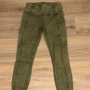 lululemon athletica Olive Green Ankle Pants